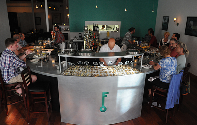 Celebrate happy hour all year at Franklin Oyster House
