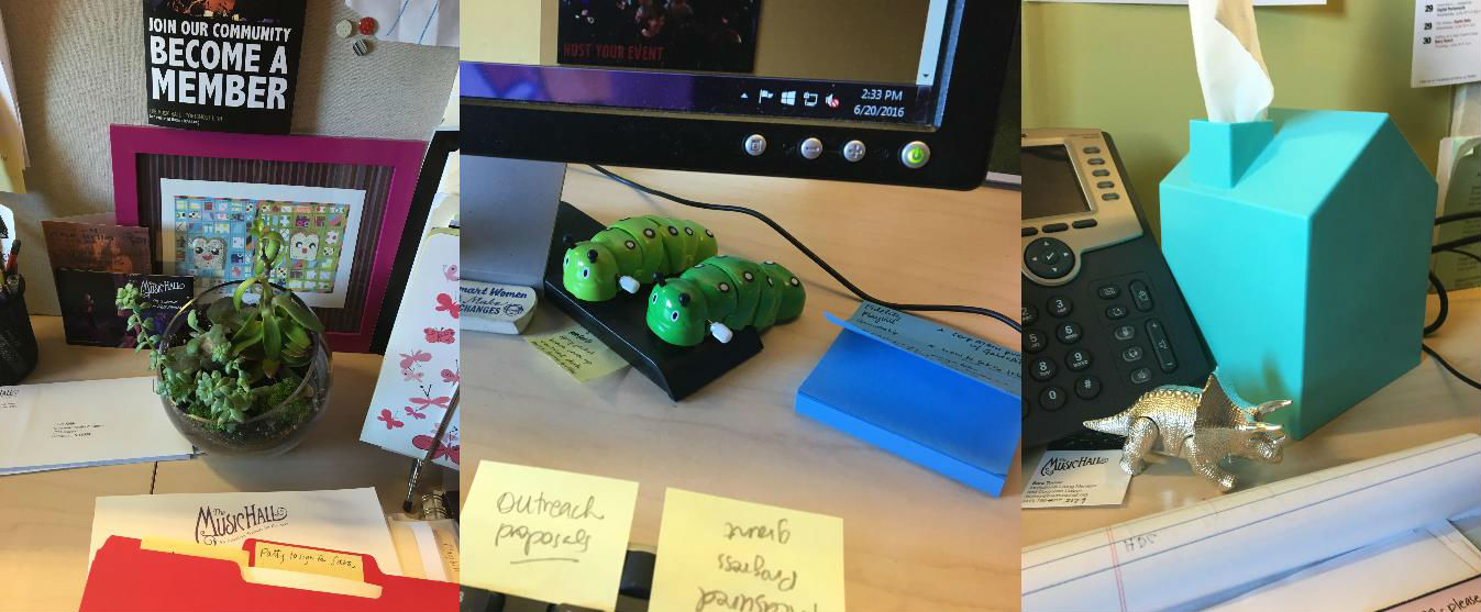 sara desk tour