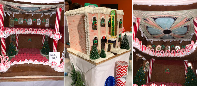 The Belle of the Ball: A Gingerbread Music Hall!