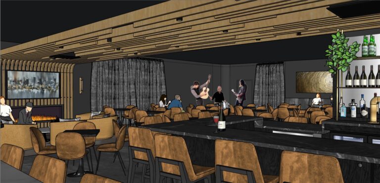 Meet our renovated space: The Music Hall Lounge!