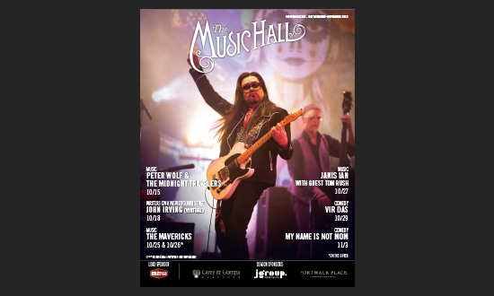 October/Mid-November 2022: The Music Hall's Digital Magazine